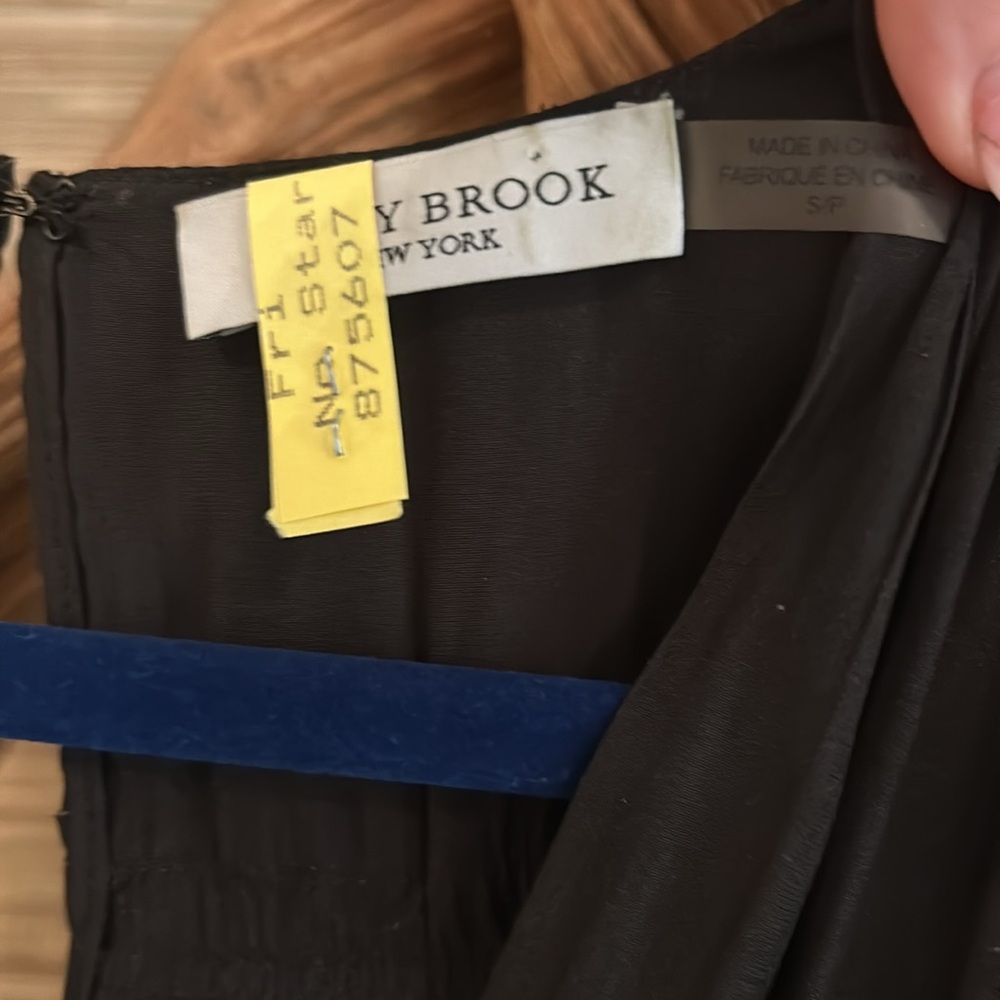 Small black ramy brook New York midi dress